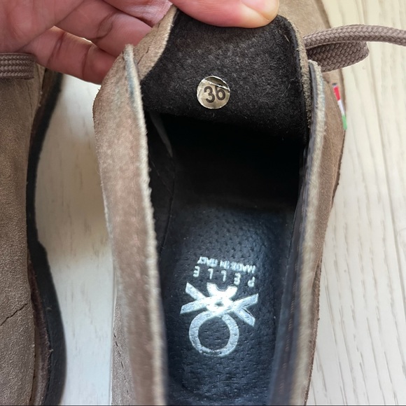 Pelle Italian Leather Suede Chukka Desert Boots - Picture 9 of 11